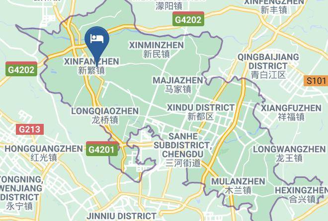 Chengdu - Fuhong Business Hotel Maps