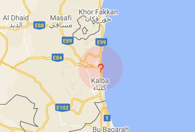 Fujairah Map