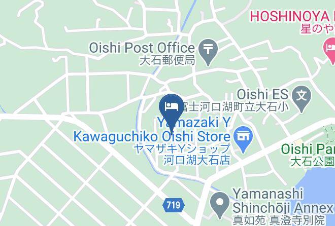 Fujikawaguchiko Townminamitsuru District - Fuji Bou Hotel Maps