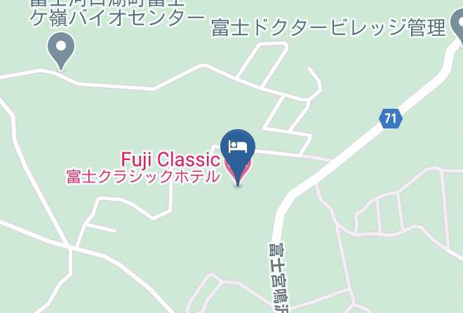Fujikawaguchiko Townminamitsuru District - Fuji Classic Hotel Maps