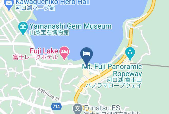 Fuji Kawaguchiko Onsen Hotel Konansou Map
