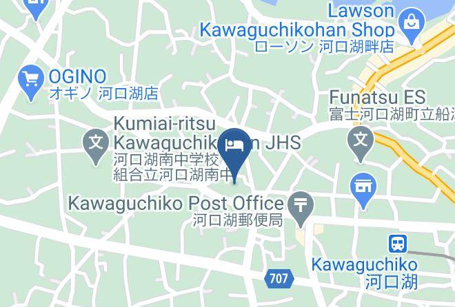 Fujikawaguchiko Townminamitsuru District - Fuji Kurasu Maps