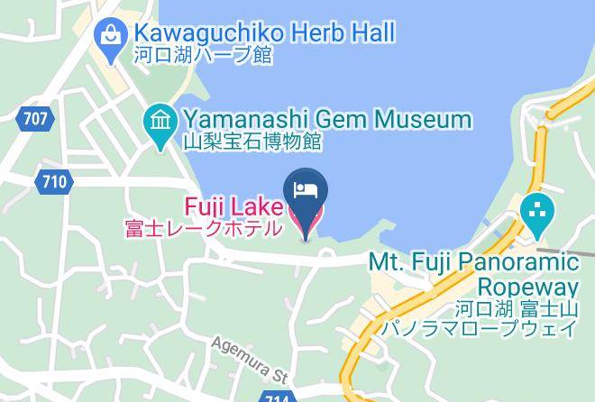 Fuji Lake Hotel Map