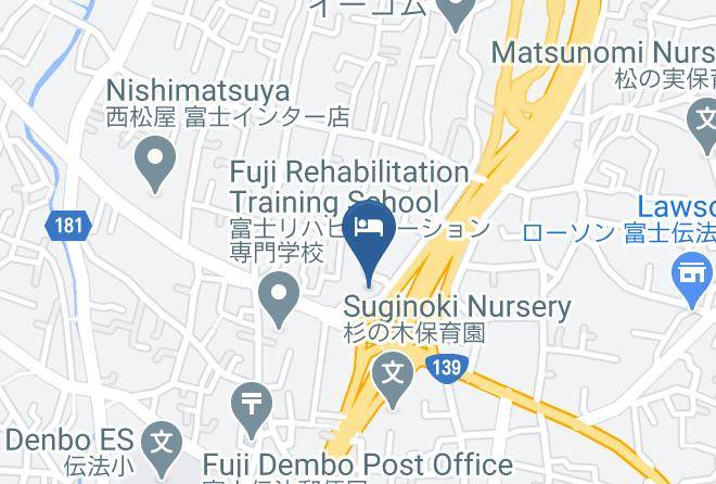 Fuji City - Fuji Park Hotel Maps