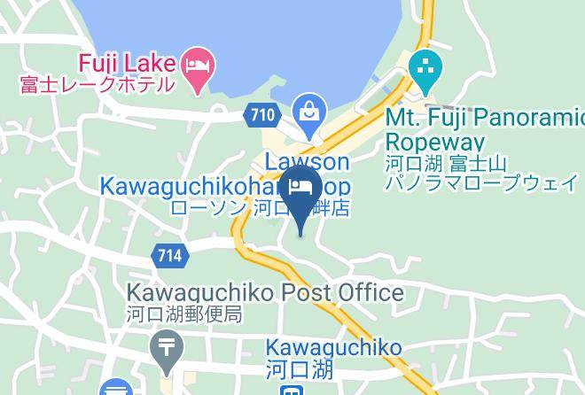 Fujikawaguchiko Townminamitsuru District - Fuji Time Traveler Maps