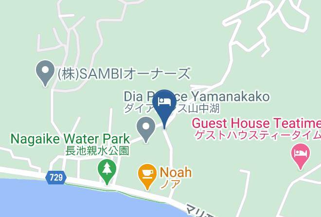 Yamanakako Vil Minamitsuru District - Fuji Yamanakako Resort Hotel Maps