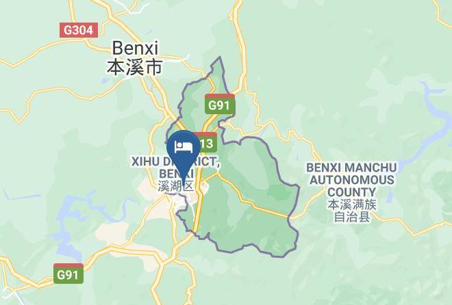 Benxi - Fujia Hotel Benxi Maps