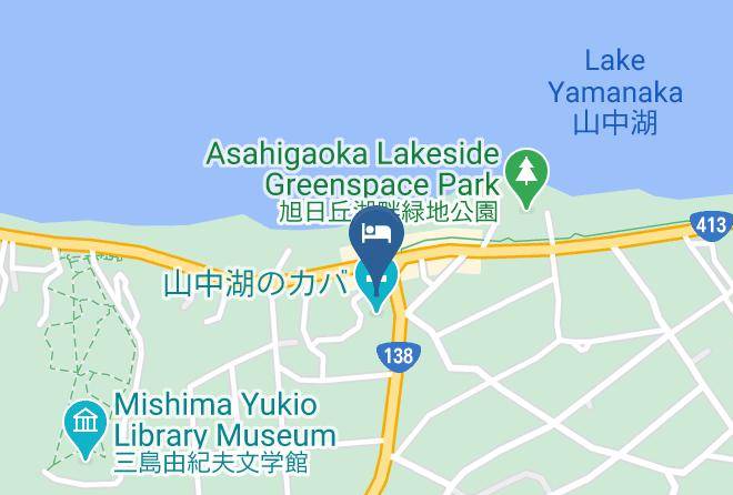 Yamanakako Vil Minamitsuru District - Fujihokin Hotel Maps