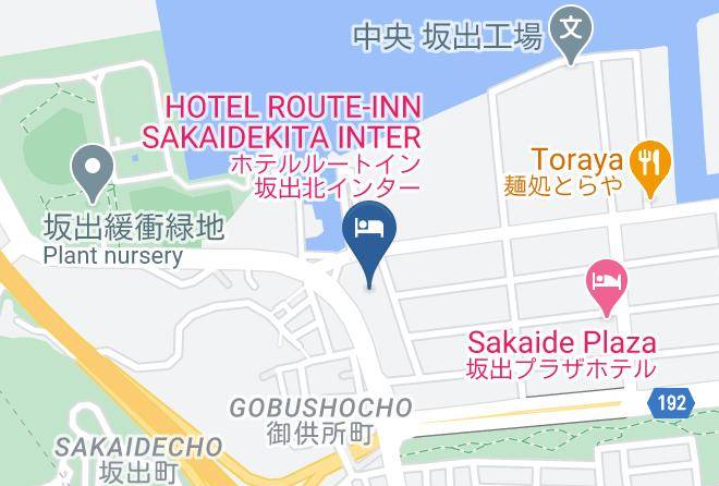 Sakaide City - Fujikawa Inn Maps