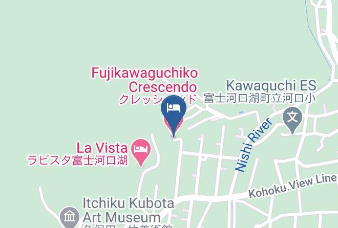 Fujikawaguchiko Townminamitsuru District - Fujikawaguchiko Crescendo Maps