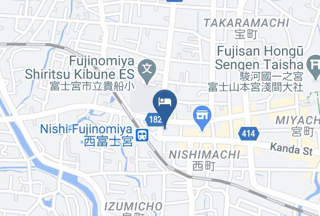 Fujinomiya City - Fujinomiya City Hotel Maps