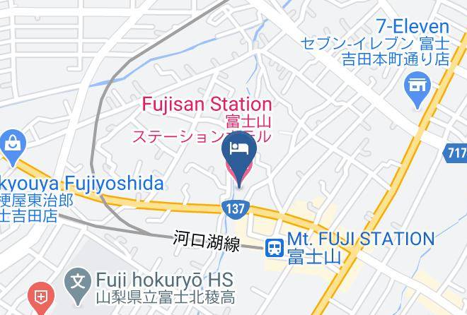 Fujisan Station Hotel Map