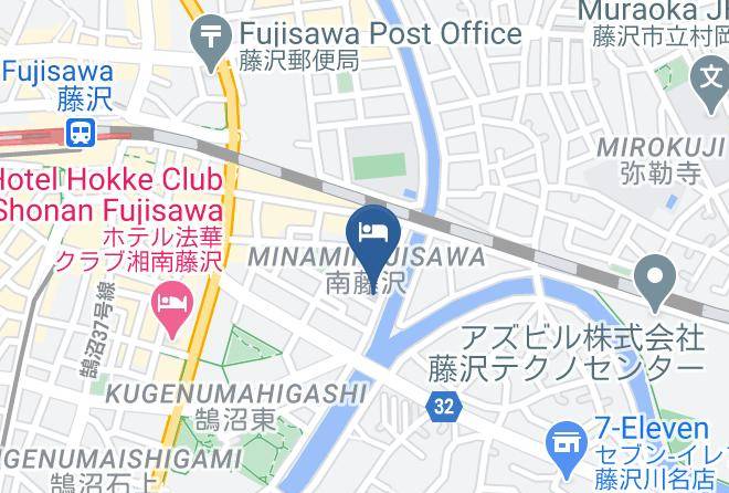 Fujisawa Hotel Map