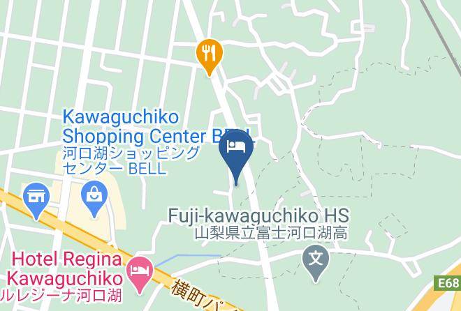 Fujikawaguchiko Townminamitsuru District - Fujizakura Inn Maps
