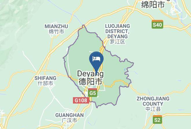 Deyang - Fukang Best Hotel Maps