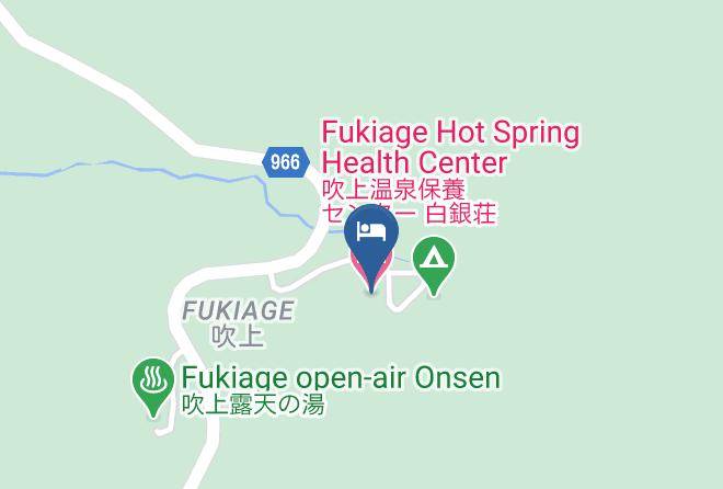 Kamifurano Townsorachi District - Fukiage Hot Spring Health Center Maps