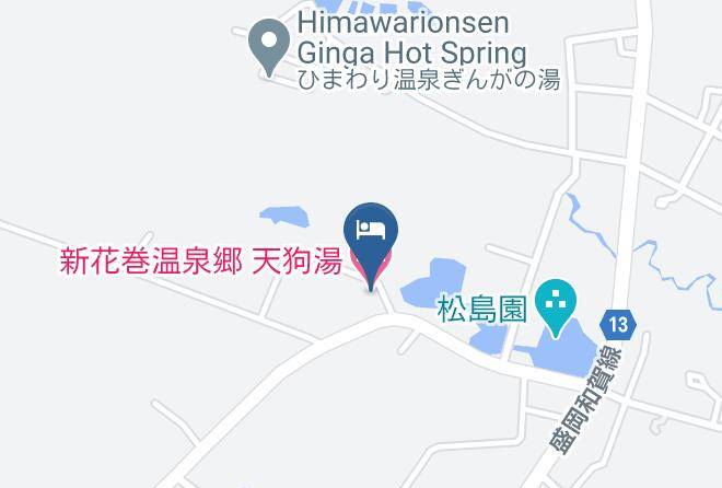 Hanamaki City - Fukujukan Maps