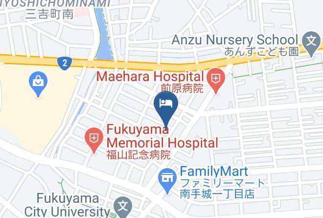 Fukuyama City - Fukuyama Royal Hotel Maps