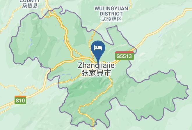 Zhangjiajie - Fulante Fengwan Traders Hotel Maps