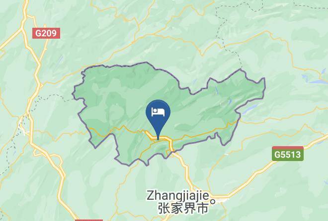 Zhangjiajie - Jinhao Hotel Maps