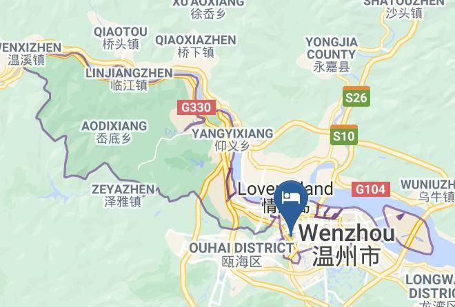 Wenzhou - Fulihua Hotel Maps