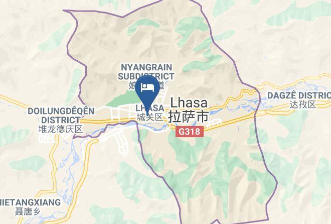 Lhasa - Fulin Business Hotel Maps
