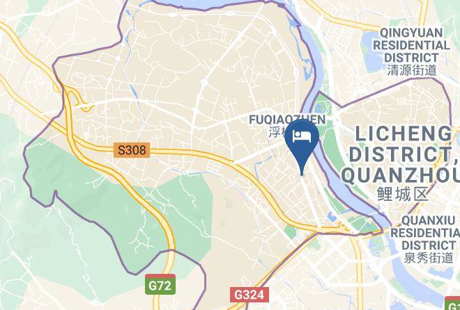 Quanzhou - Fulin Hotel Maps
