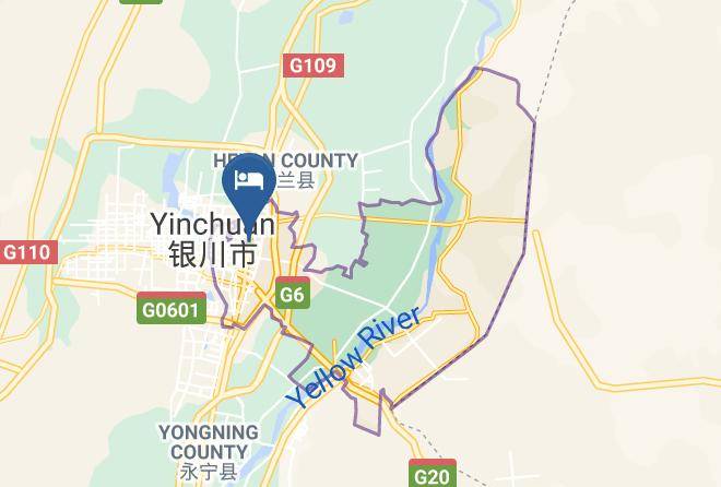 Yinchuan - Fulin Hotel Maps