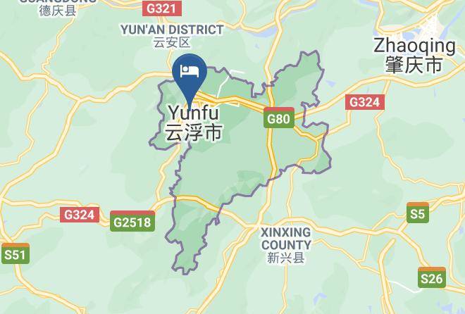 Fulin Post Hotel Map