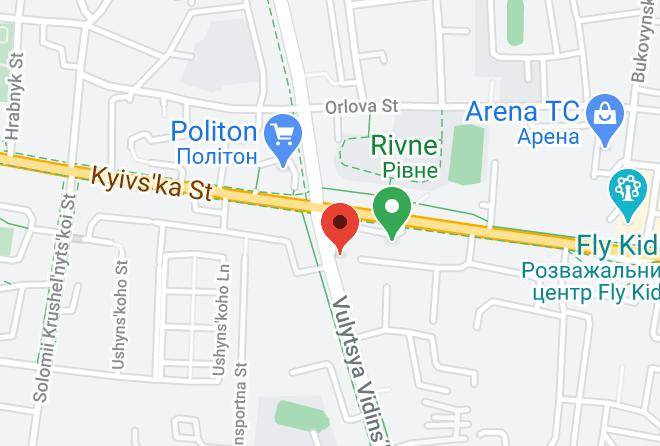 Rivne - Full House Hostel Maps