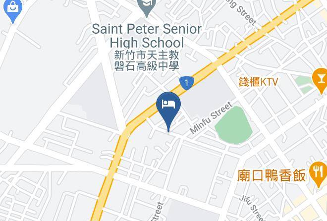 Full Moon Boutique Motel Map