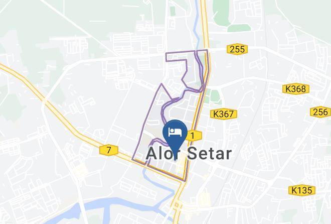 Daerah Kota Setar - Fuller Hotel Maps