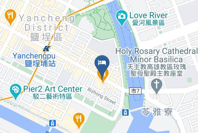 Yancheng District - Fullon Hotel Kaohsiung Maps