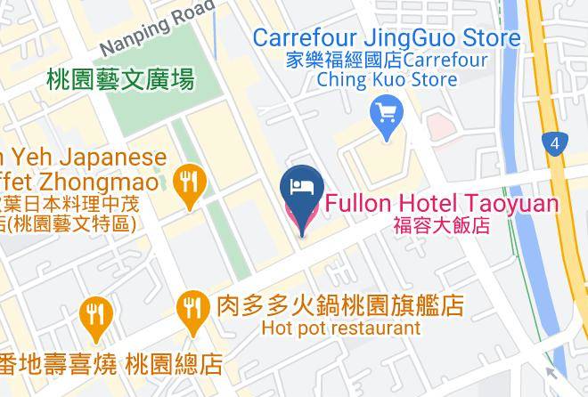 Taoyuan District - Fullon Hotel Taoyuan Maps