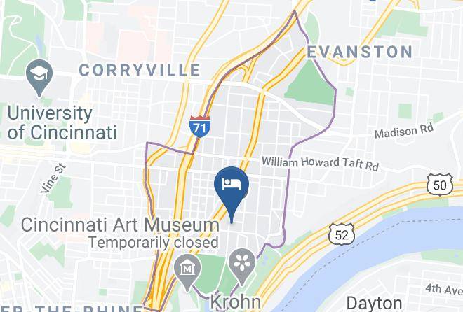 Fulton Manor Hotel Map