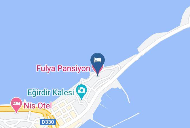 Egirdir - Fulya Pansiyon Maps
