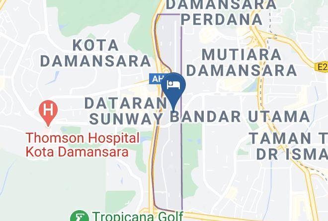 Fumah Hotel Kota Damansara Map
