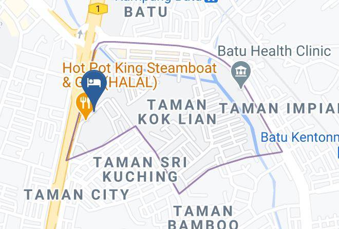 Fumah Hotel Kuala Lumpur Map