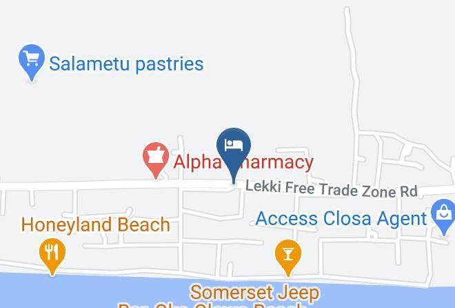 Ibeju Lekki - Fun City Hotel 2 Maps