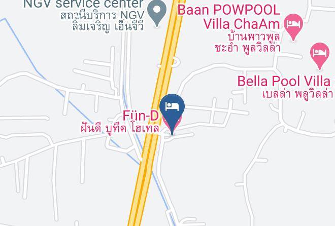 Amphoe Cha Am - Fun D Hotel Maps
