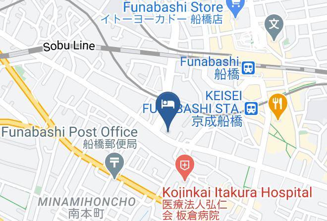 Funabashi City - Funabashi City Hotel Maps
