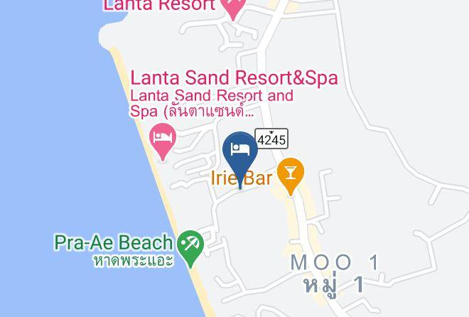Amphoe Ko Lanta - Funky Fish Garden Resort Maps