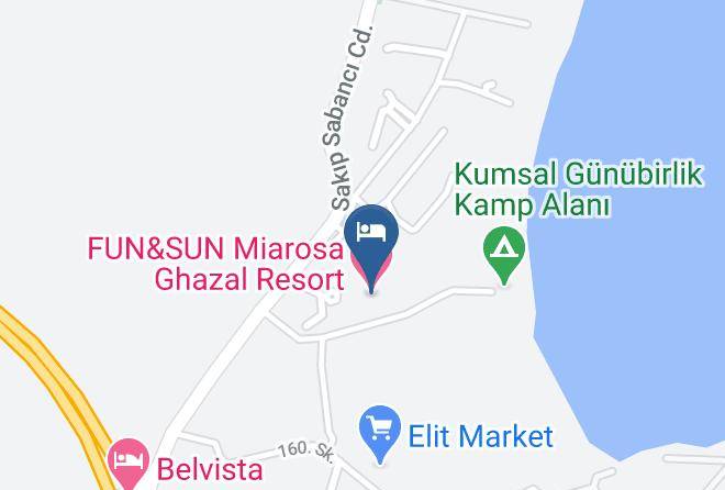 Fun&sun Miarosa Ghazal Resort Map