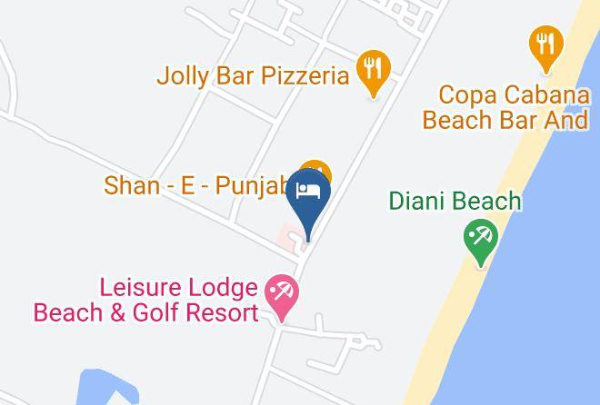 Kwale - Funzi Bay Resort Maps