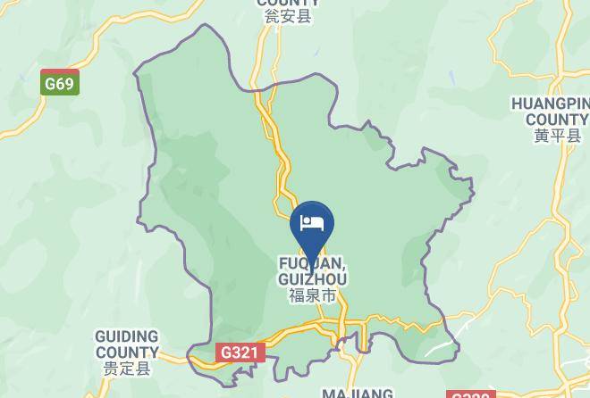 Qiannan Aut Prefecture - Fuquan Batila Theme Hotel Maps