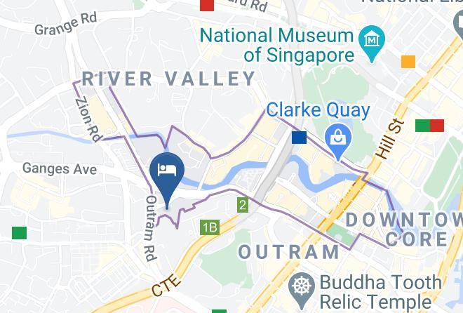 Singapore River - Furama Riverfront Maps