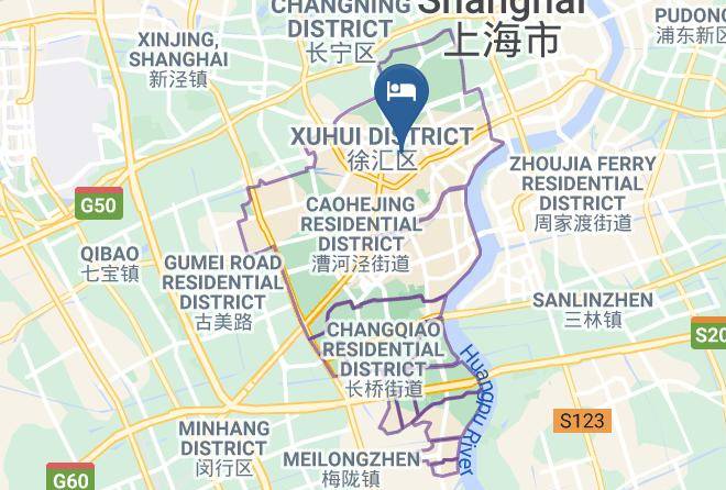 Xuhui District - Fx Hotel Shanghai Xujiahui Maps