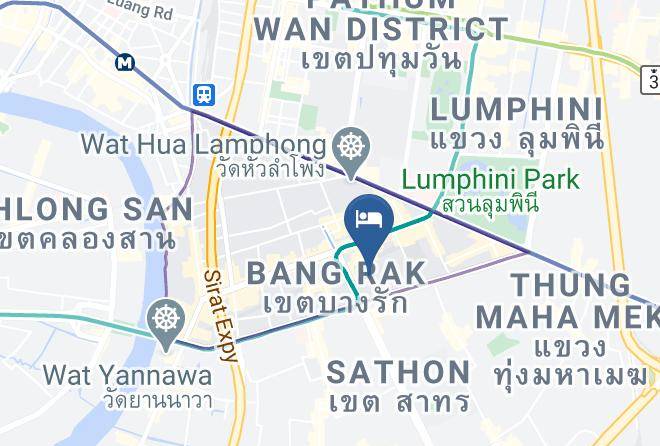 Phra Nakhon - Furamaxclusive Sathorn Maps