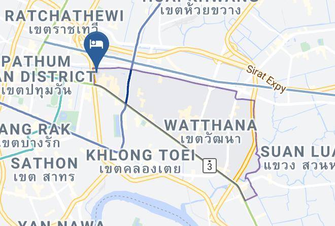 Furamaxclusive Sukhumvit Map - Bangkok City - Watthana