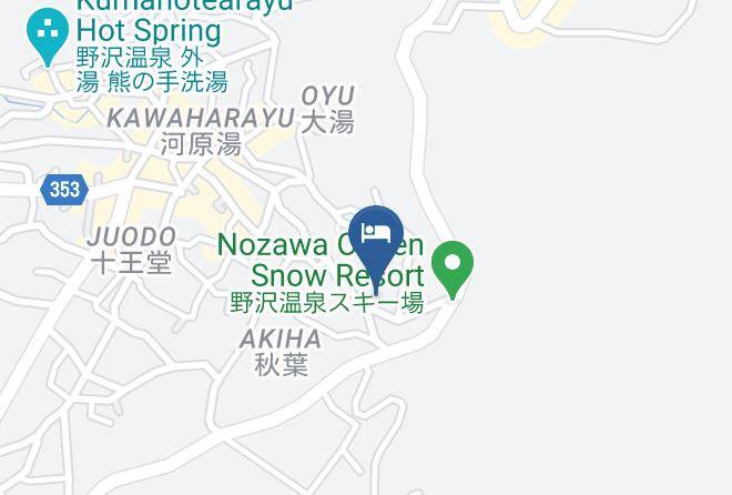 Nozawaonsen Vil Shimotakai District - Fureai No Yado Yasuragi Maps